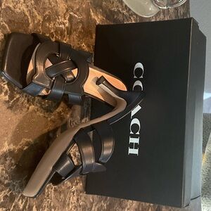 Coach Elegant Black Women's Heels